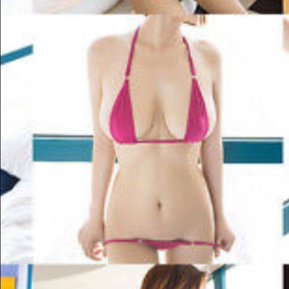 MIAMI SEXY PINK MICRO BIKINI 👙 🏝 🌊 - Picture 3 of 3